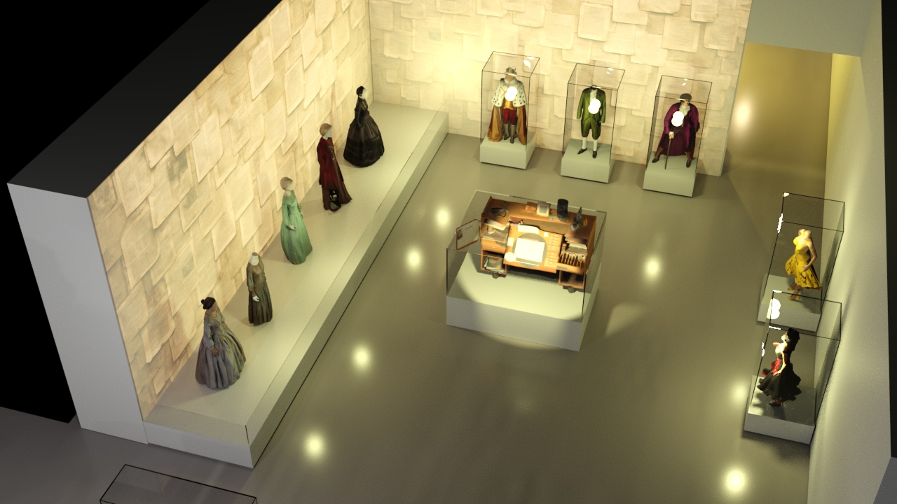 Early gallery render test